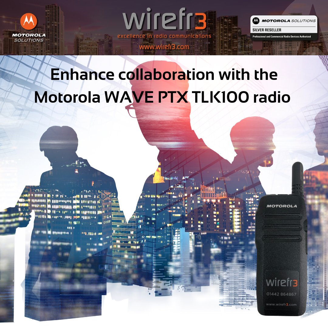 Enhance #teamwork and #collaboration among your #FacilityManagement staff with the intuitive <a href="/MotoSolutions/">Motorola Solutions</a> #WAVEPTX #TLK100 radio

⏩ tlk100.co.uk

#twowayradio <a href="/CBRE_UK/">CBRE UK</a>