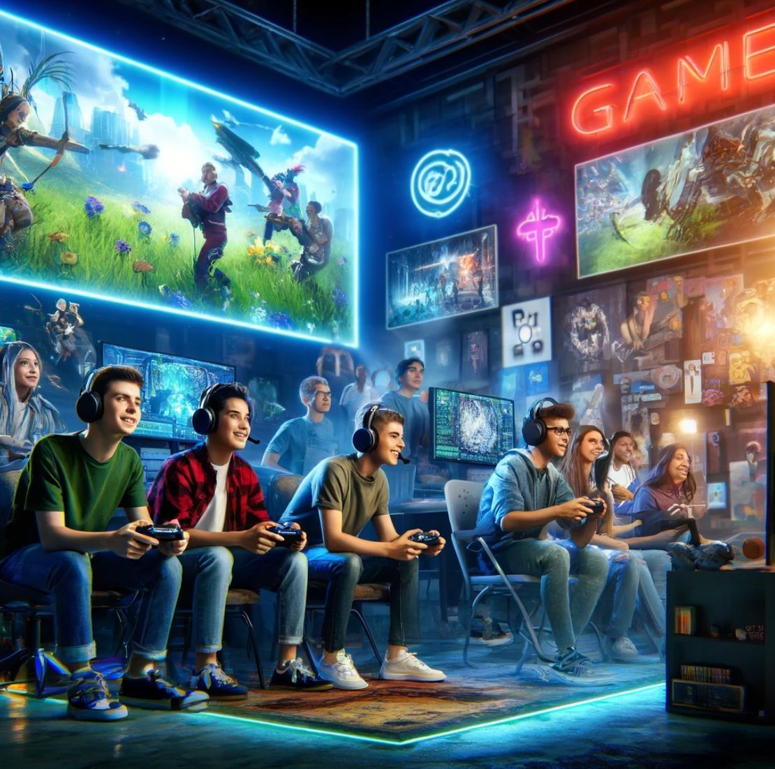 PassportGG's tweet photo. What if we told you gaming shapes Gen Z's social lives? 70% of teen gamers say it keeps them connected. Gaming isn't just play; it's a platform for expression and camaraderie. Voice chats, avatars, and virtual worlds offer more than entertainment. Thoughts? #Esports #GenZ https://t.co/fW3YjDZLwh