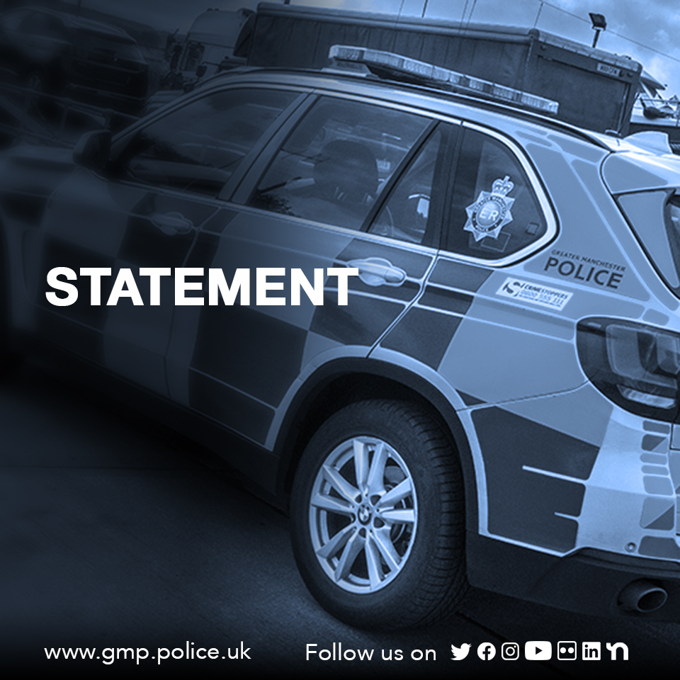 We’re aware of a video being shared online of a police car being driven dangerously in Kirkholt over the weekend. This happened after an officer left the car to bravely detain a 28-year-old man in a nearby shop following a pursuit.