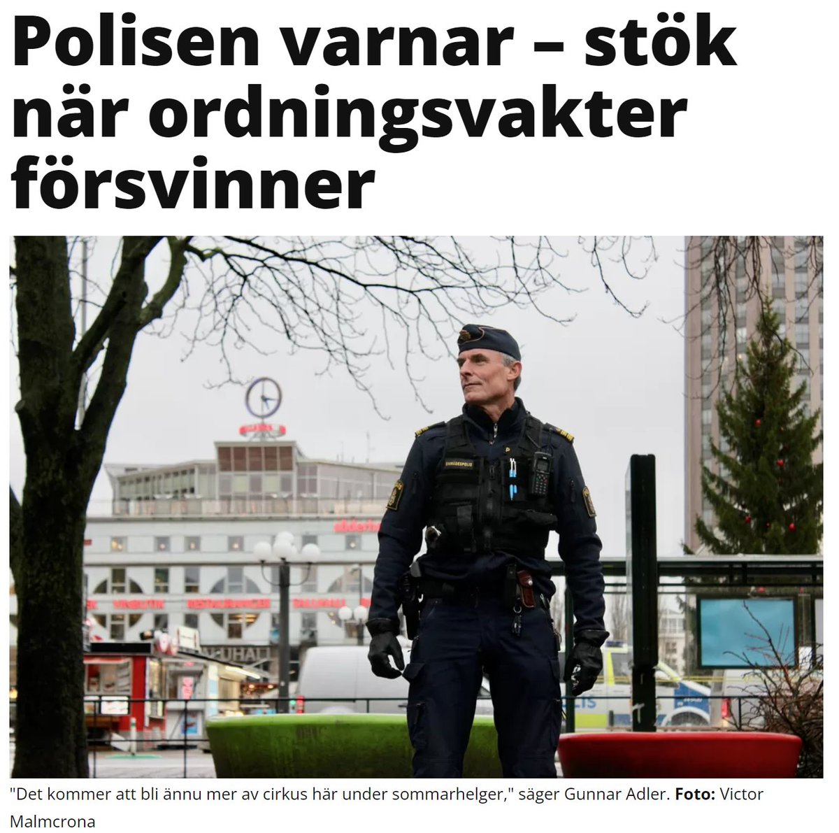 Anmärkningsvärt att @Stockholmsstad drar in på ordningsvakter och samtidigt använder invånarnas resurser till etablering av ny moské i Skärholmen. Hur kan staden agera så vårdslöst? Staden prioriterar religionsutövning framför invånarnas trygghet och säkerhet. Korrupt agerande.👇