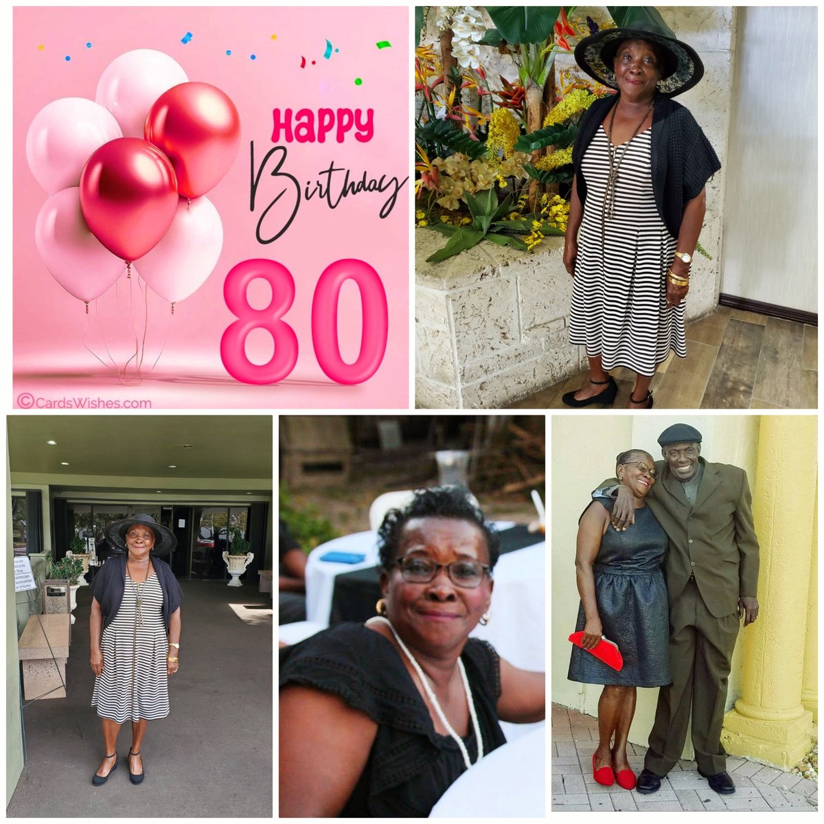 Happy 80th Birthday To My Beautiful And Wonderful Mother🎂🍰🥳🎉🎈🎁🎊🇯🇲
#happybirthday #birthdayblessings 🙏