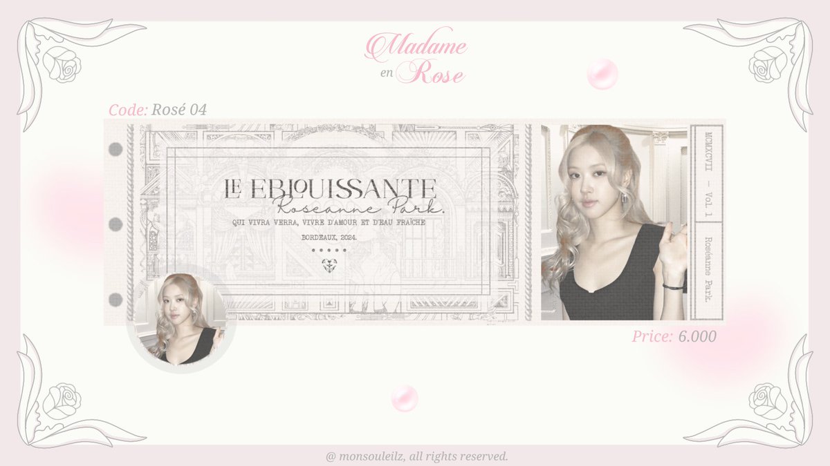 Repost are highly appreciated, thanks!

Hello, aku punya layout ready stock Rosé dengan harga tertera. Langsung DM aku angkanya jika berminat yap. Payment all e-wallet via QRIS. (Free retext)
#zonauang #zonaba