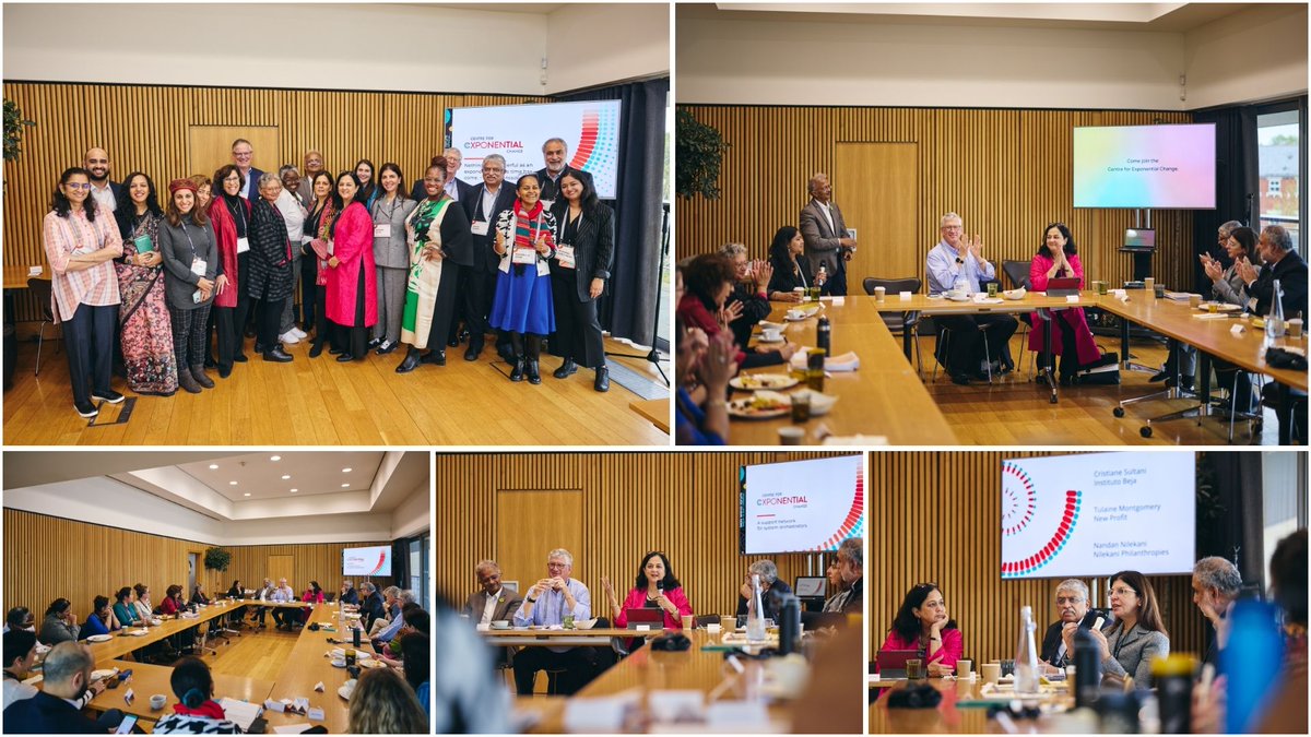 On April 11th, the Centre for Exponential Change (@C4EC_Foundation) was launched at the Skoll World Forum in Oxford, UK. The launch event was an opportunity to showcase our mission & vision for the future. Here's a glimpse. centreforexponentialchange.org #C4EC #ExponentialChange