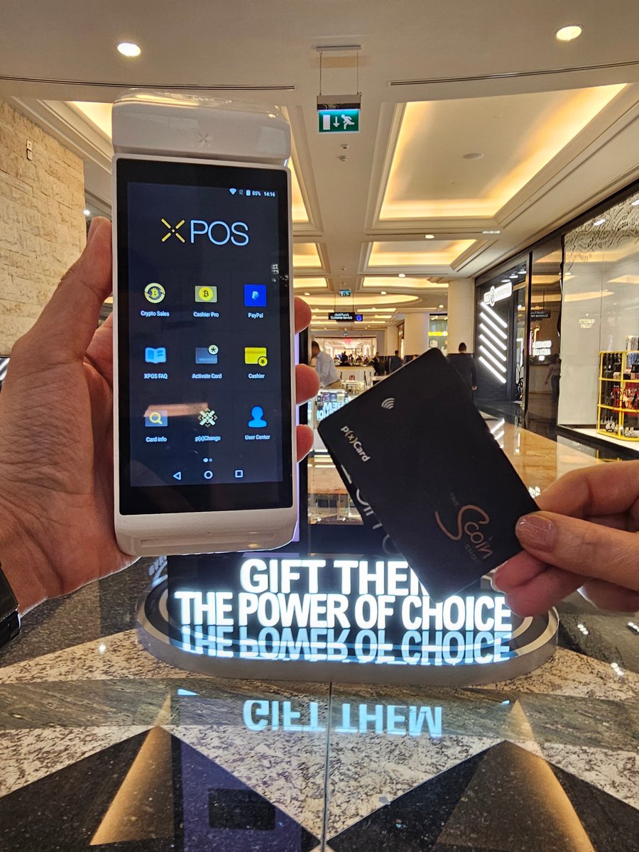 #PundiX team arrived in Dubai 🇦🇪 for #TOKEN2049    

'Gift them the power of choice.'

#XPOS @pxcard_official @token2049