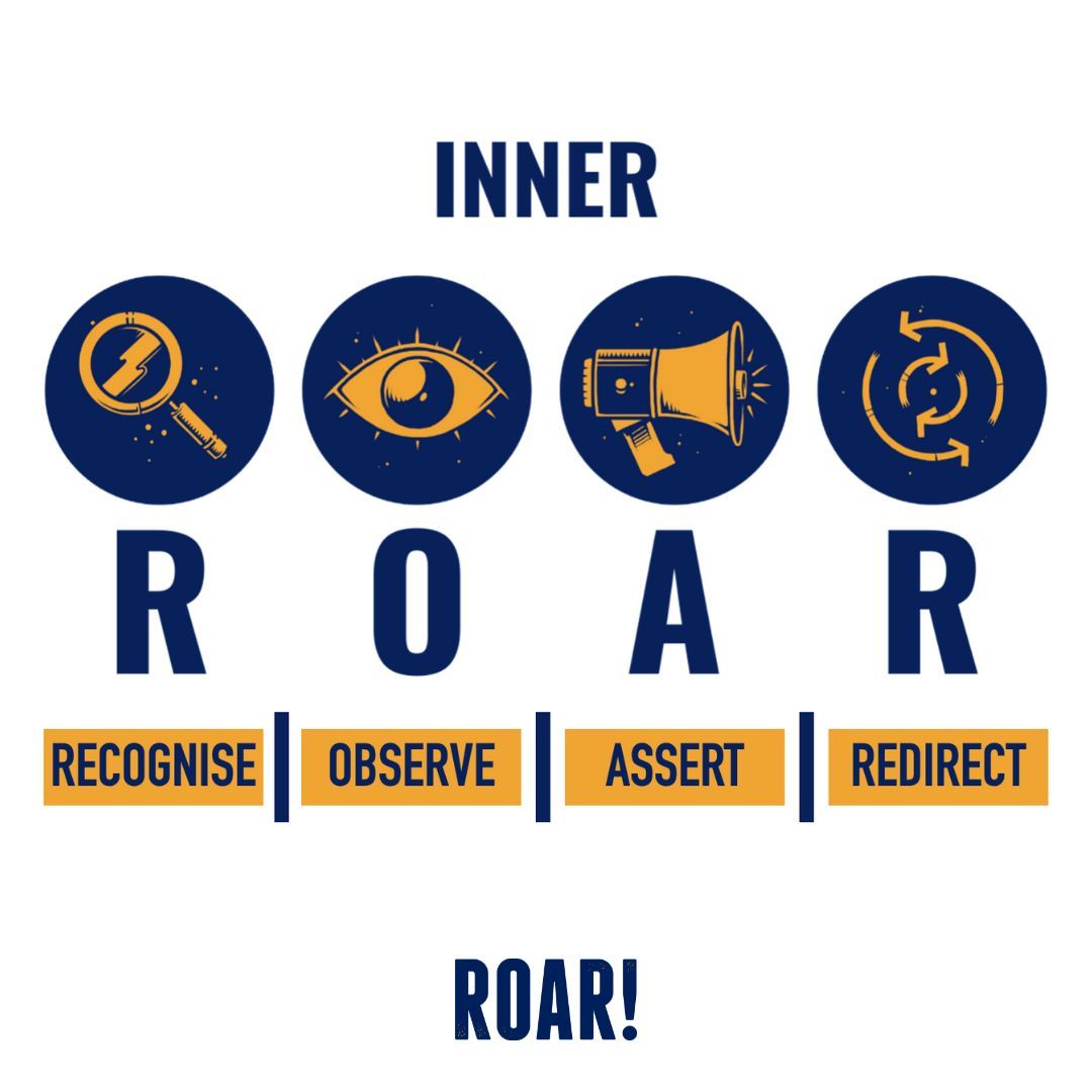 ▪️🟡 Courageous Conversations 🟡▪️

ROAR! is my four-step process for having courageous conversations - with yourself

ROAR! stands for: Recognise - Observe - Assert - Redirect

#conversations #conversationsthatmatter #ROAR #speakout #speakyourtruth