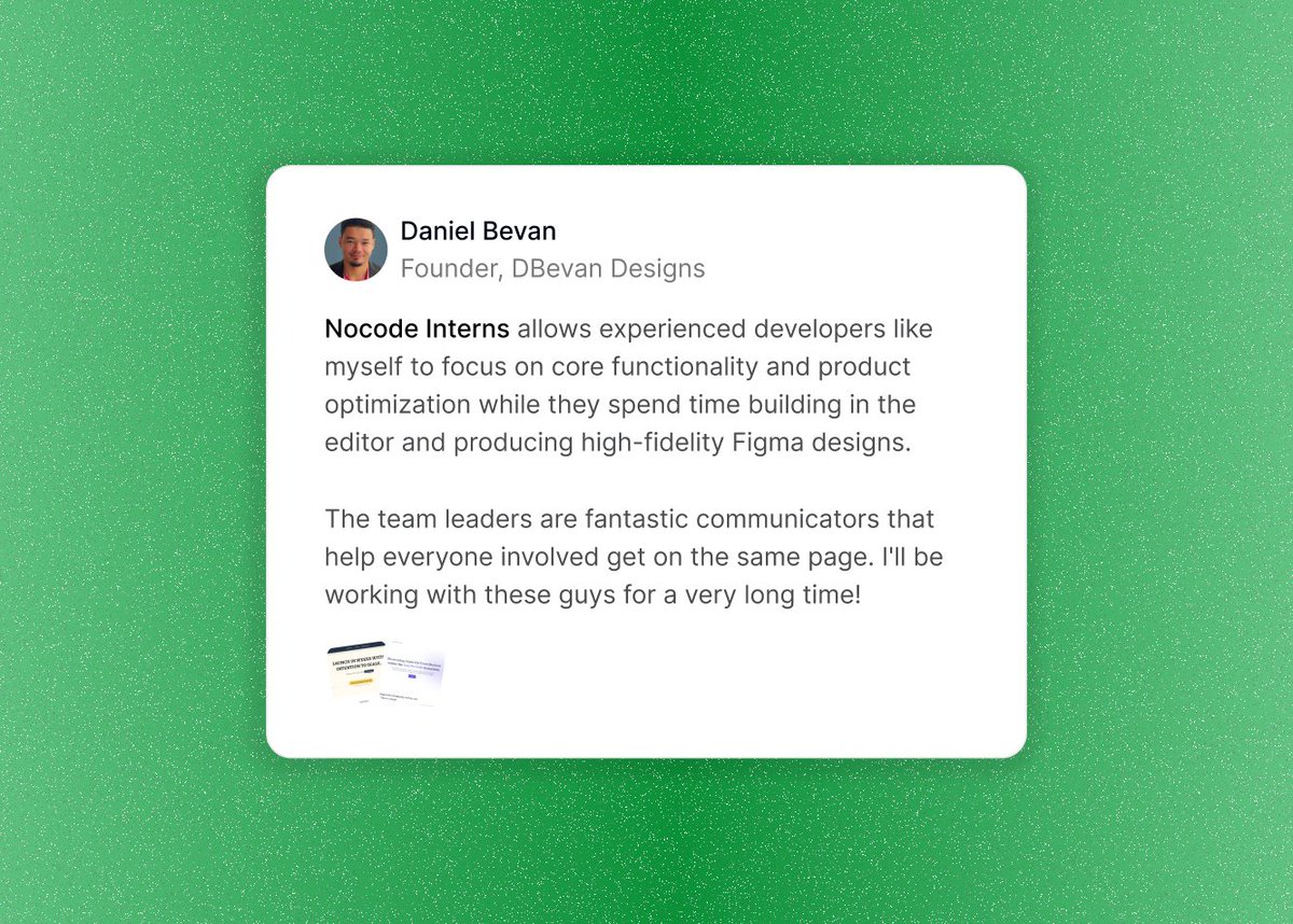 wedeploystudio's tweet photo. We're off to a strong start this week with some positive feedback from a client.

#design #nocode #clientreview https://t.co/LuEKdPDgdP