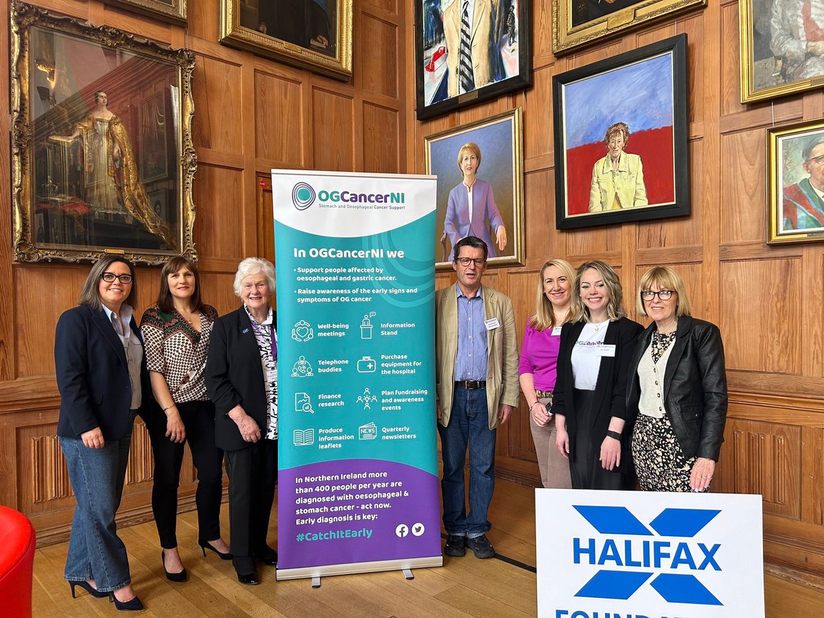 Another successful and packed wellbeing event on Saturday. So proud to be a part of @OGCancerNI and to see how far we've come over the years in supporting patients with oesophago-gastric cancer and their carers. Massive thanks to @halifaxfni for supporting the event.