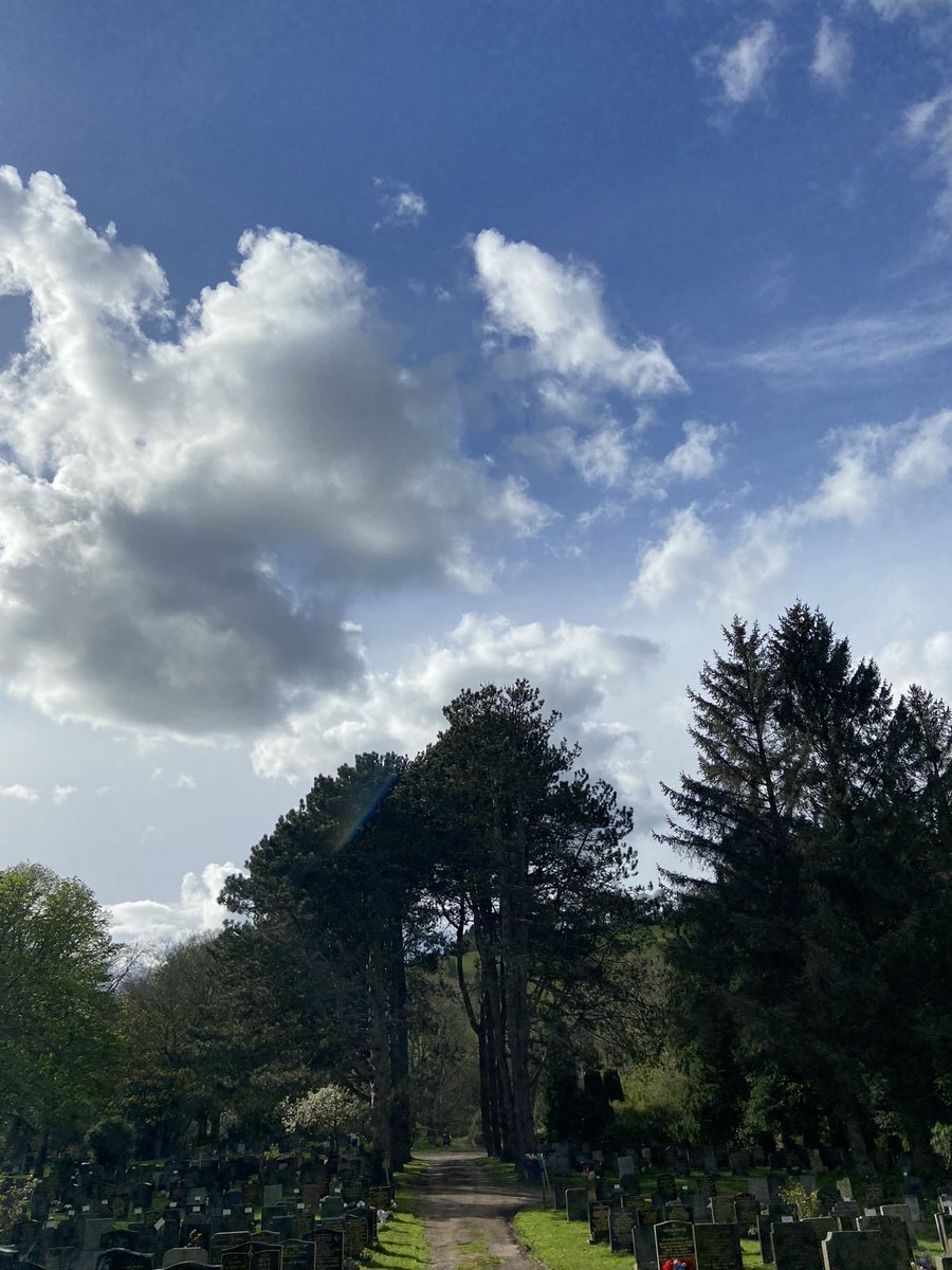 AMKillick's tweet image. Walking in our local cemetery yesterday. We actually had a gap without rain!!