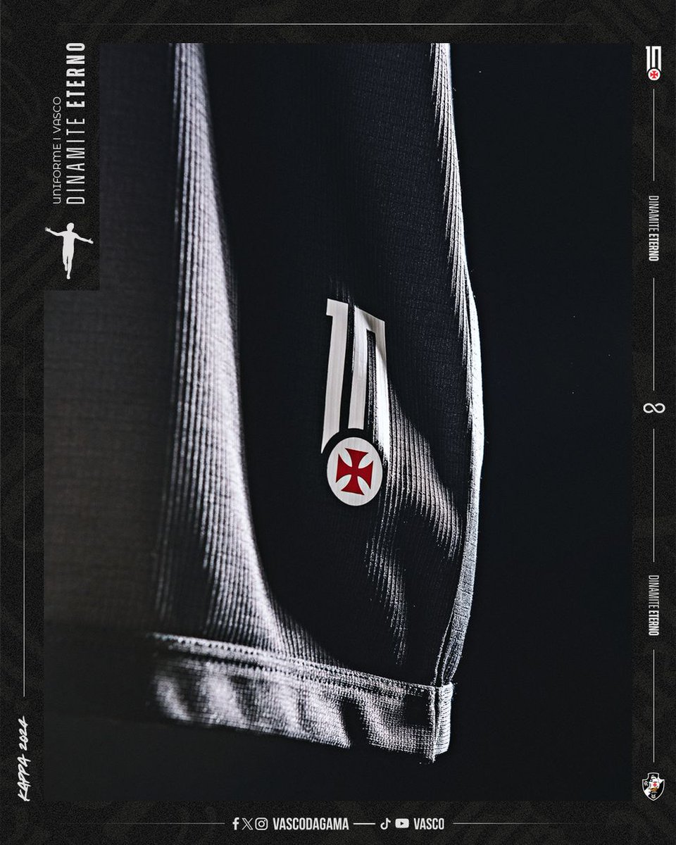 classicshirts's tweet photo. 🚨Shirt Alert🚨

Vasco da Gama released their new home shirt on the weekend, paying tribute to Carlos Roberto de Oliveira aka Roberto Dinamite.

The sash features a “Dinamite Eterno 10” pattern honouring the club's all-time top goal scorer and appearance maker who sadly passed away last year.