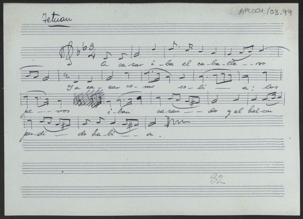 A cazar iba el caballero
Manrique de Lara, Manuel (1863-1929)
#CancionesPopulares #ArchivoDeLaPalabra #partitura #OpenAccess #AccesoAbierto #simurg #ObradelDía
Acceso en línea
⬇️⬇️⬇️⬇️
simurg.csic.es/view/990001140…