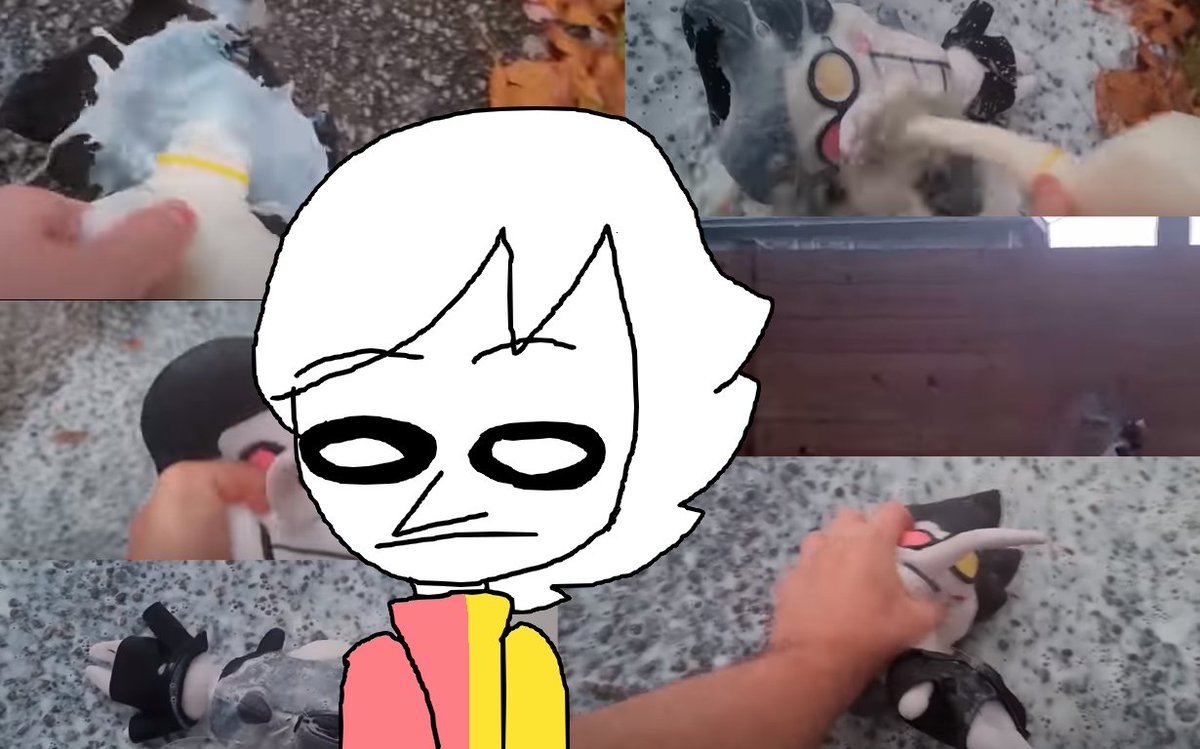 MinusStickman's tweet photo. and shit post

Neo's Milk trauma/Lactose intolerance start. . .

(images where taken from Fangamer's Spamton's plush promotional video!) https://t.co/raxHKWYZRS