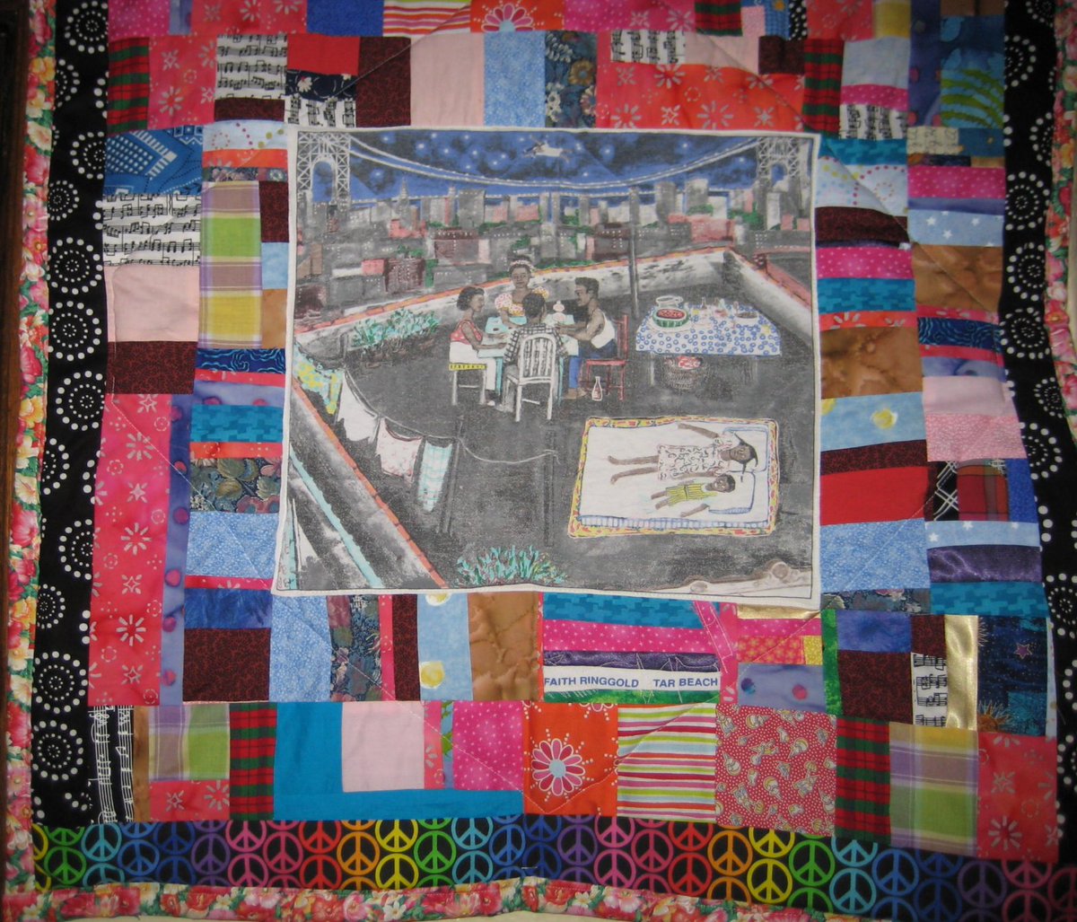 Faith Ringgold, “Tar Beach” (1988)
#arthistory