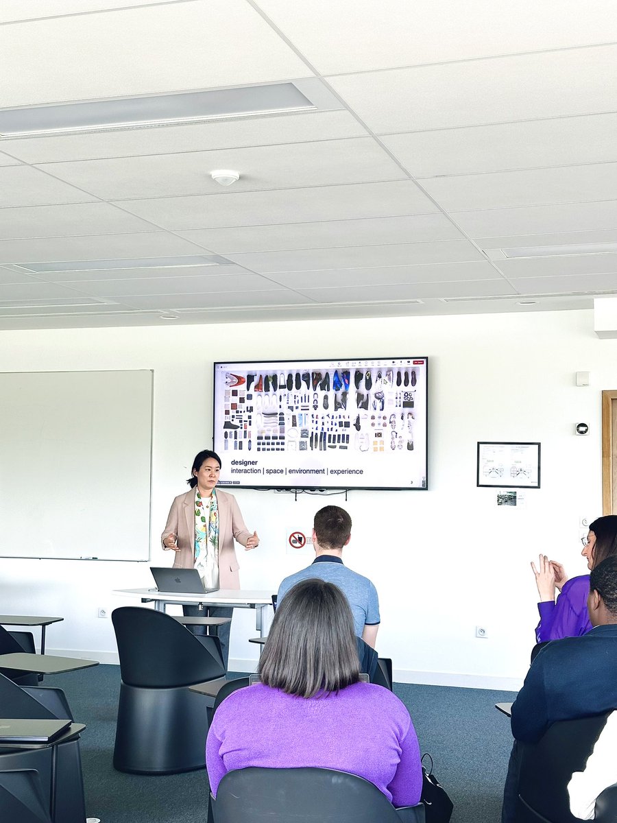 Lijun__XIE's tweet photo. 『#Skema AI Seminar Series』

Kicking off today’s #AI seminar with Yihyun Lim, assistant professor University Southern California and former director MIT Design Lab on “Deep Listening of Climate Imaginaries - Opportunities for GenAI in Communicating Climate Futures”!

#WeAreSKEMA https://t.co/iuKXz1vG6e