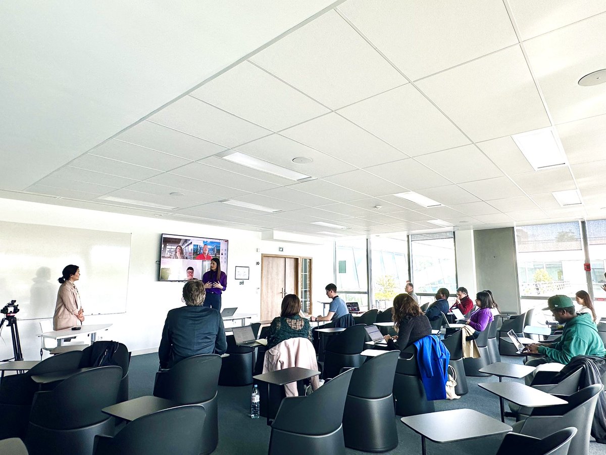 『#Skema AI Seminar Series』

Kicking off today’s #AI seminar with Yihyun Lim, assistant professor University Southern California and former director MIT Design Lab on “Deep Listening of Climate Imaginaries - Opportunities for GenAI in Communicating Climate Futures”!

#WeAreSKEMA