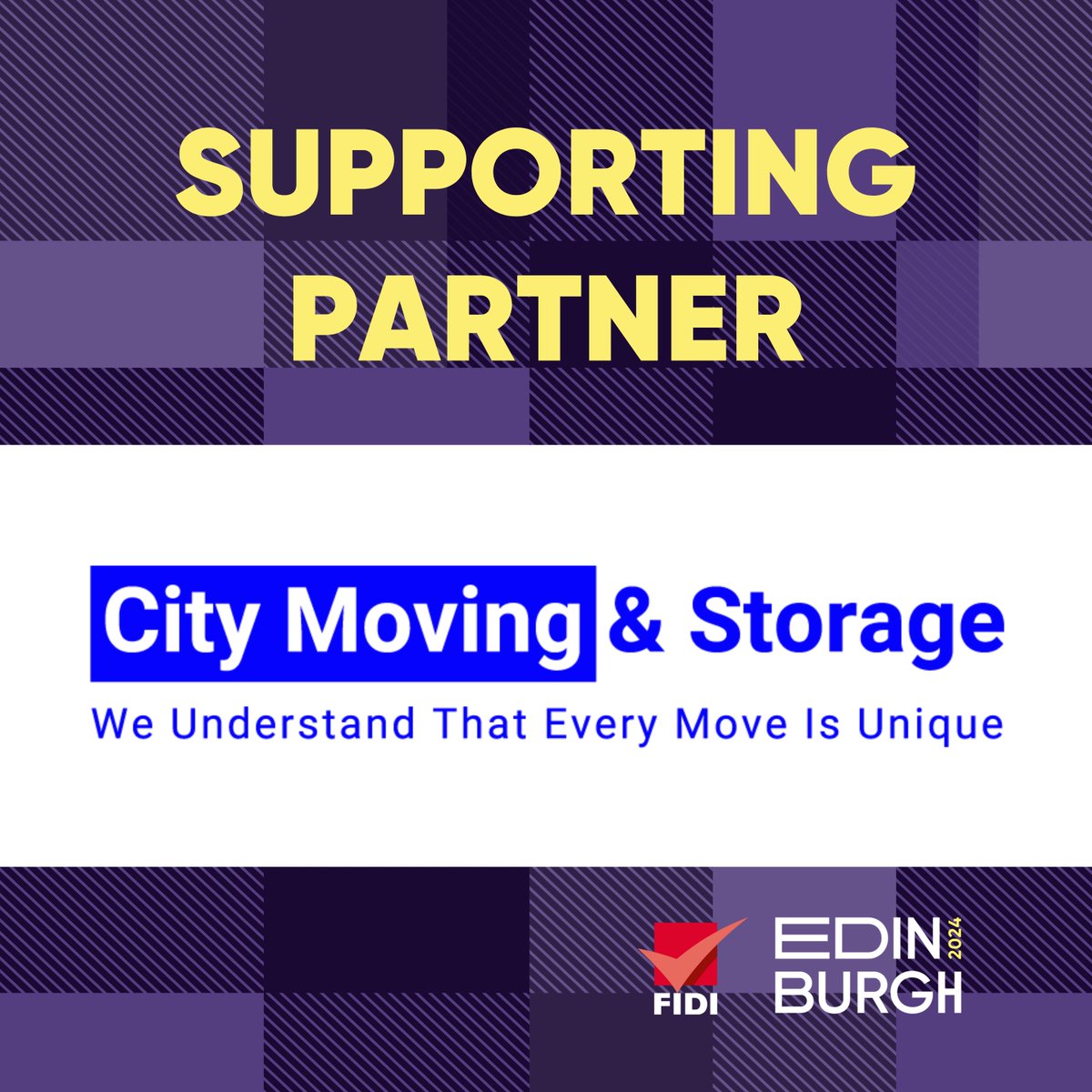 🌍 #2024FIDIconference: Thank you, City Moving & Storage, partner of the 2024 FIDI Conference in Edinburgh! 📱Get the app to connect with attendees, book meetings & view your agenda : 🔶Google Play Store ➡ lnkd.in/e86wv6Jv 🔶Apple App Store ➡ lnkd.in/e7XJ6xun