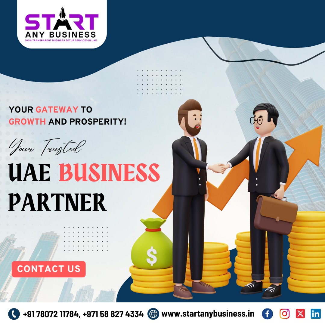 Unlock growth and prosperity with your trusted UAE business partner. Your gateway to success in the dynamic market of the United Arab Emirates.

🌐 startanybusiness.in

#startanybusiness #UAEbusiness #GatewayToSuccess #BusinessGrowth #ProsperityPartner #UAEopportunities