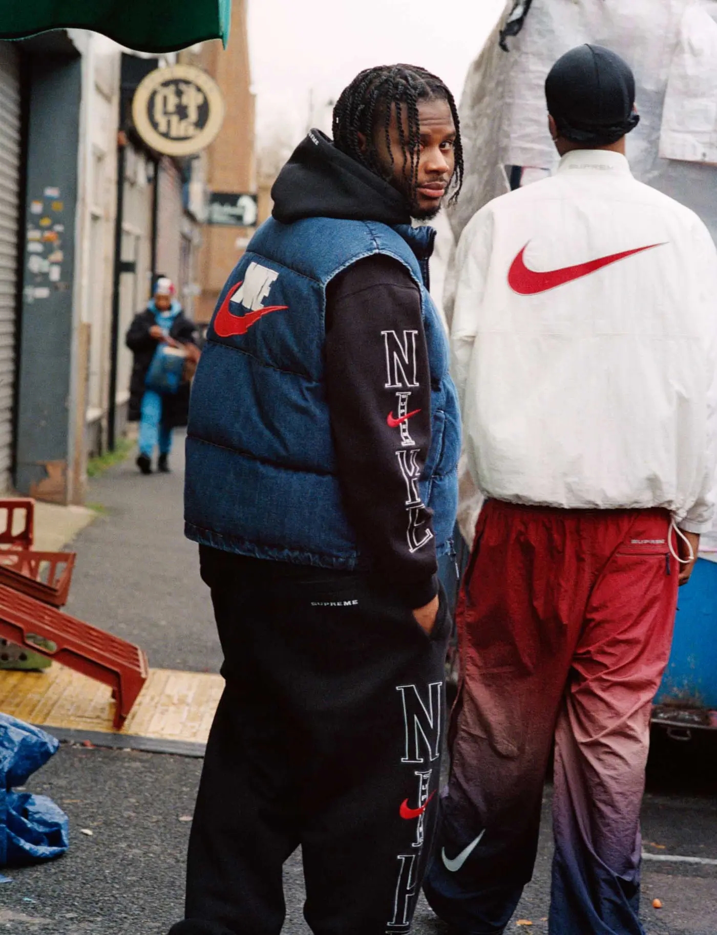 supreme Nike Air Max ブラック スウェットパンツ Nike Supreme スウェットパンツ ブラック