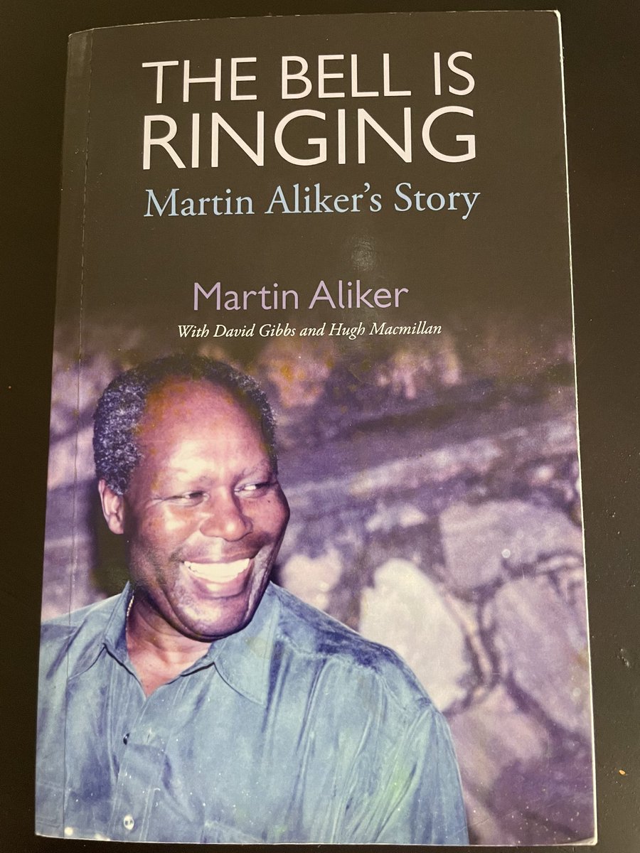 Sad to hear the passing of former foreign minister, Dr. Martin Aliker. He leaves behind a legacy of patriotism and service, most of which is carefully recorded in his hilarious memoirs; the bell is ringing. May his soul rest in peace.