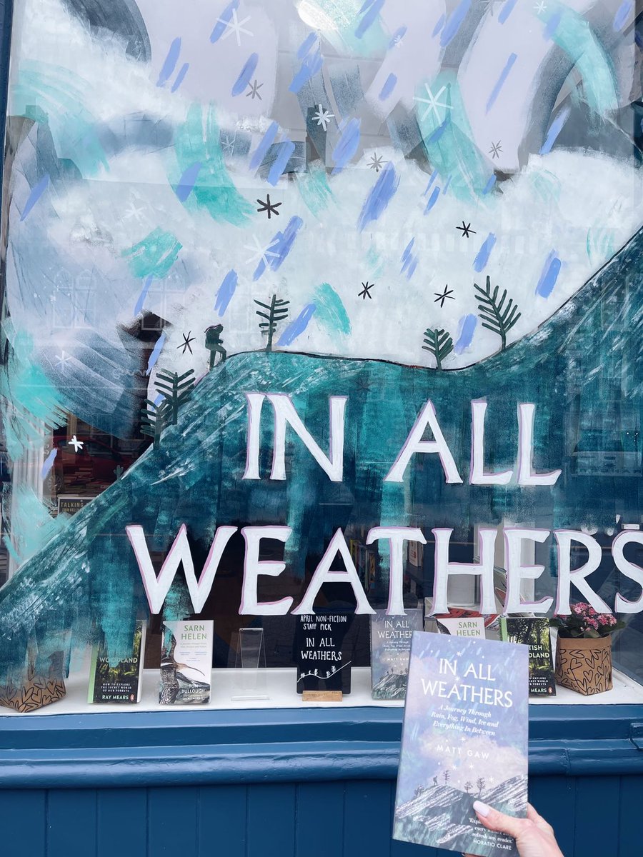 How beautiful is this window @bookabookshop?! 😍☔ We are SO grateful for all the support we receive from independent bookshops. Whether it’s having our books in stock, recommending them to readers, hosting author events, creating wonderful displays or windows just like this one!