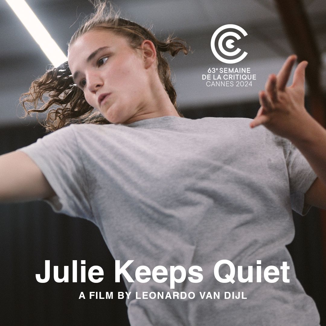 Très fier de la sélection de Julie keeps quiet, de Leonardo Van Dijl, en Compétition à la Semaine de la Critique #SDLC2024
