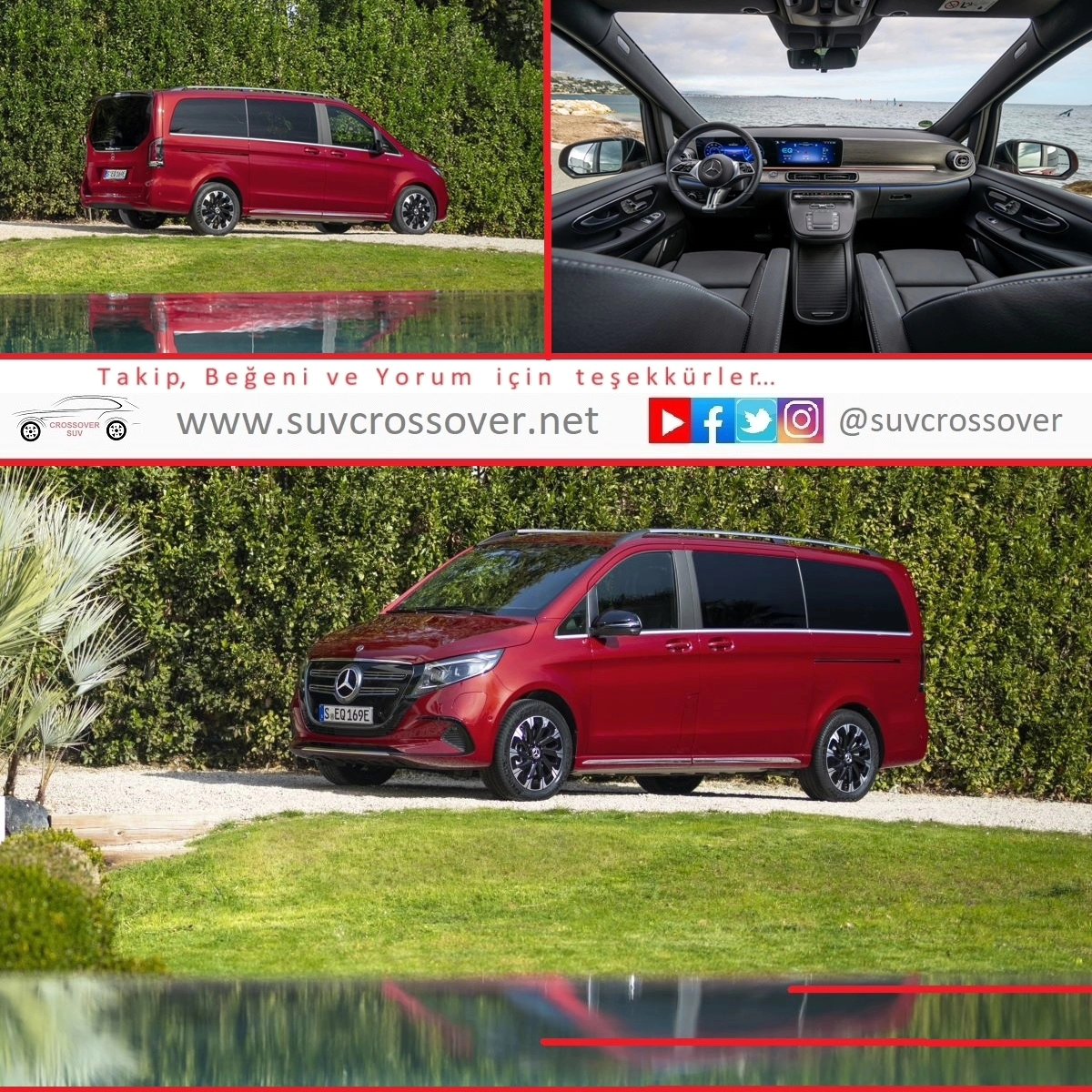 Mercedes-Benz EQV ve V-Serisi iyileştirmelerle, yoluna daha da şık ve çekici devam ediyor.

￼suvcrossover.net
#SUVcrossover, #cars, #carinstagram, #instacar, #carsofinstagram, #osmanyavuz, #osmandannameler, #caroffamily, #carpics, #carpictures, #dreamcar,