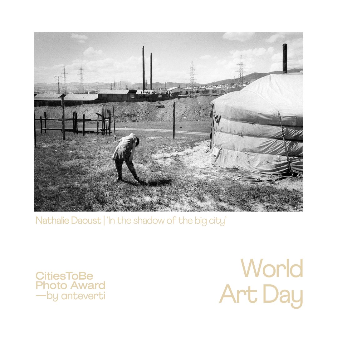 📸 Today is #WorldArtDay! A great opportunity to celebrate all the creators that took part of our int'l #UrbanPhotography contest—the #CitiesToBe Photo Award. 🟠 Learn more about the winners of the first two editions: Nathalie Daoust & Roman Demyanenko 👉 citiestobe.com/photoaward