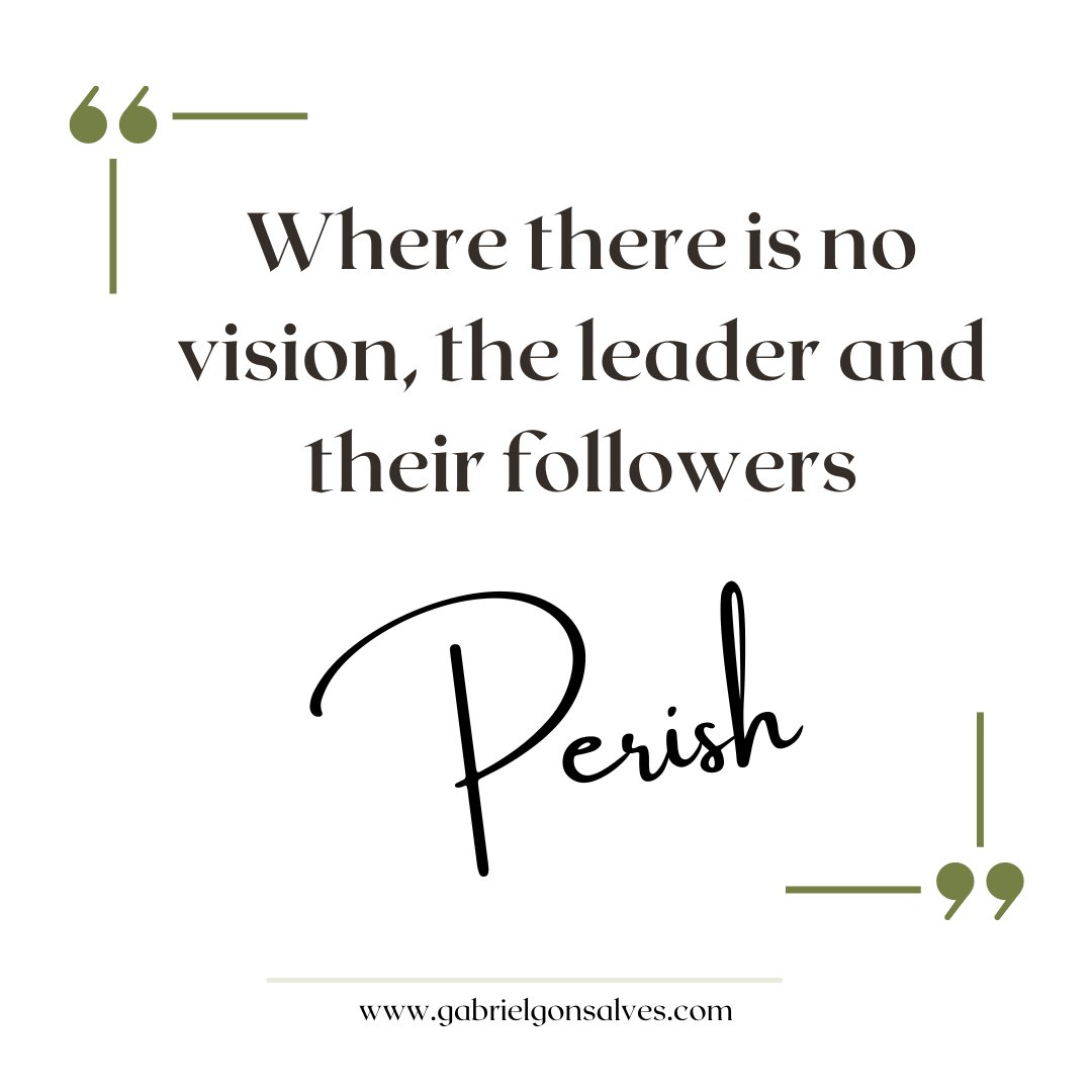 This twist on the Biblical wisdom captures a fundamental truth: Without a clear vision to guide them, leaders and those they lead will risk failing to thrive and reach their full potential. gabrielgonsalves.com/slow-down-to-s… #AuthenticVision #HeartLeadership #HeartLeader