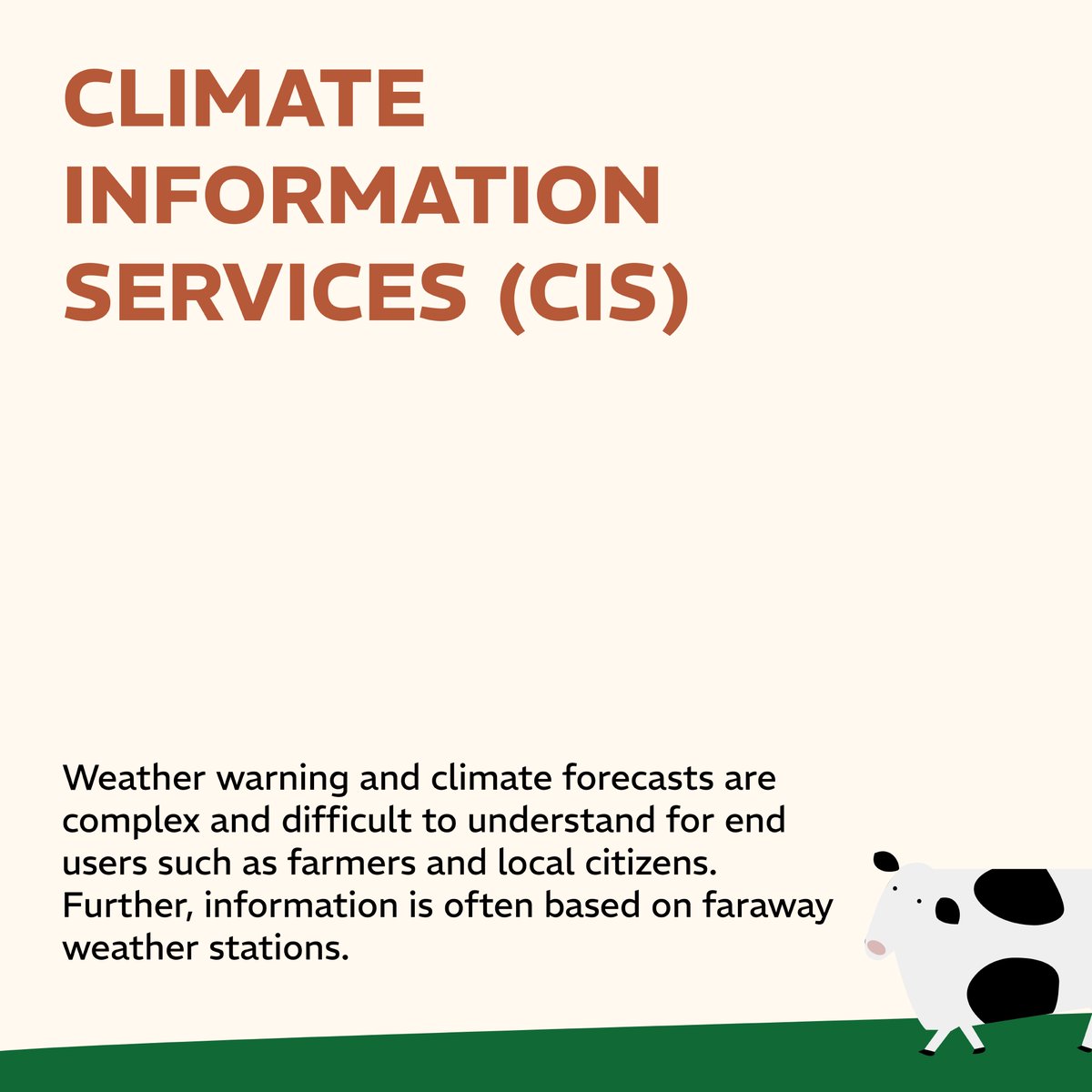 Seedstechnical's tweet photo. Weather forecasts can be difficult to understand and too generic. #ClimateInformationServices use Automated Weather Stations to improve local weather data collection, issue easy-to-understand action advisories, and clear action plans. #CIS #ClimateAction https://t.co/qZX9j5b8M9