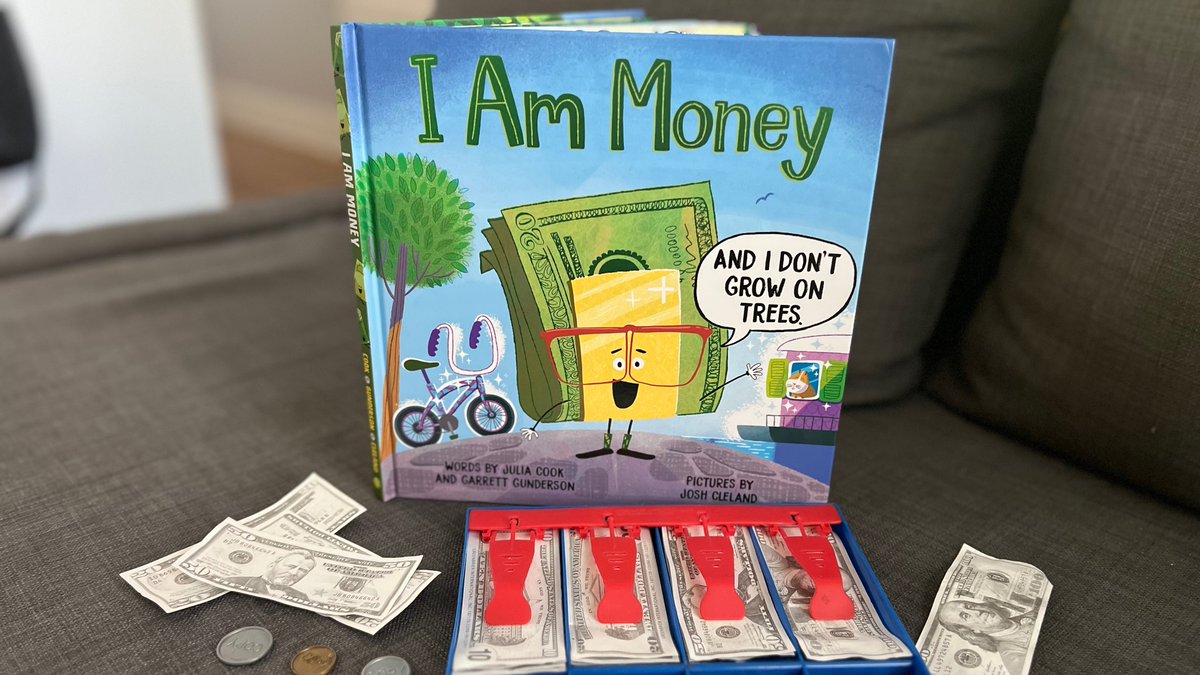 No better day than #TaxDay to talk to kids about MONEY -- how to make it, spend it, save it & give it.💰 Our #ReadAloud of I AM MONEY @ youtu.be/ExqgWRceOaQ is worth its weight in gold for the lively way it opens up a topic that could've been blah for kids.💳 #ChildrensBooks