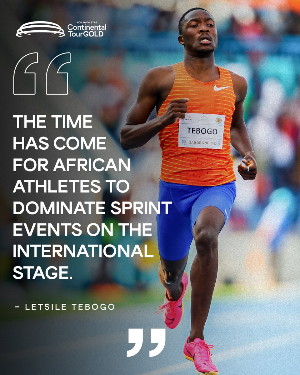 Big plans in 2024 🤝 @LetsileTebogo2 

Catch him at Saturday's @KipKeinoClassic in Nairobi ‼️

#ContinentalTourGold