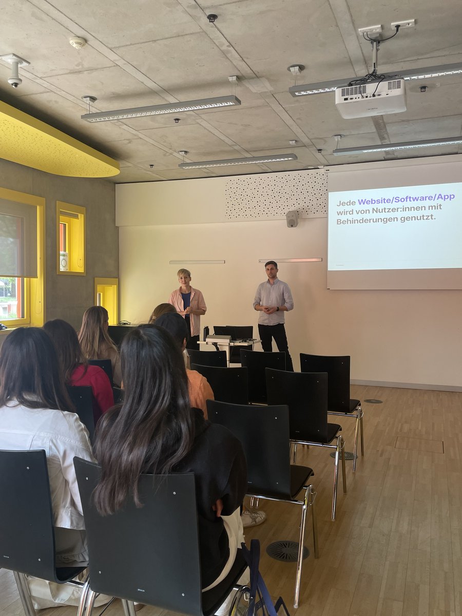 anwert_io's tweet photo. Anwert as a guest at the WU Top League with a talk about "Digital Accessibility &amp; the EAA". With our presentations, we want to contribute to raising awareness of accessibility &amp; making digital content accessible for all.
#a11y #accessibility #EAA https://t.co/rE158MtMCZ