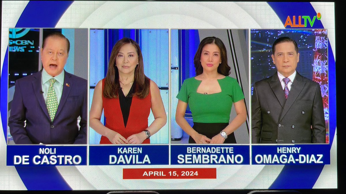 LOOK: TV Patrol is back on Channel 2! The ABS-CBN newscast begins its broadcast on ALLTV, on the frequency previously owned by the network. #MedyoMediaUpdate