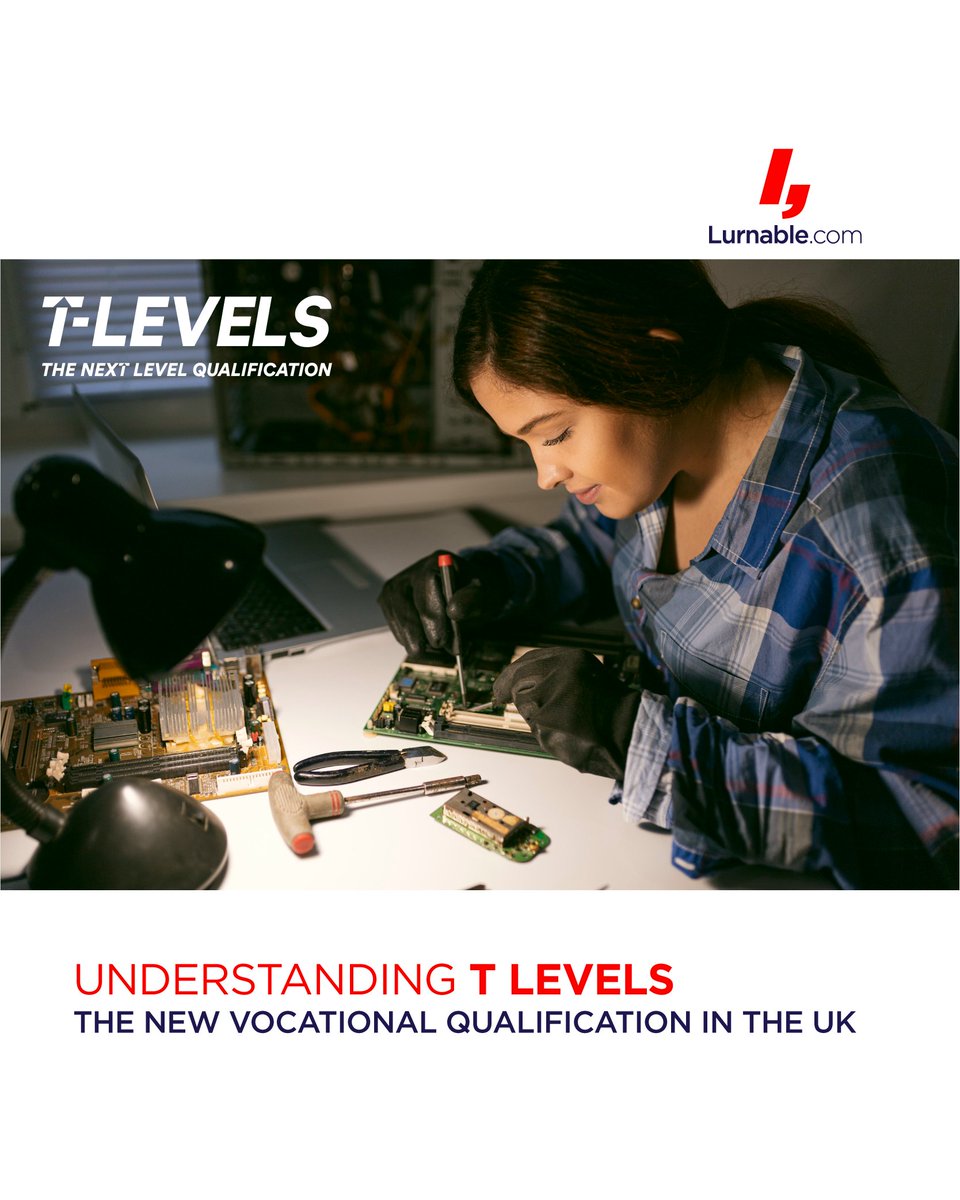 lurnableedu's tweet image. Understanding T Levels - The New Vocational Qualification in the UK  

Learn more: tr.ee/T-Levels-UK

#tlevels #vocationaltraining #technicalqualifications #qualification #apprenticeships #career #careerpathways #skillsdevelopment #education