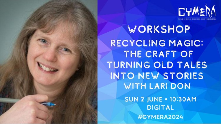 I’m really excited about leading this digital workshop for the wonderful @CymeraF on Sun 2 June. It’s about recycling magic, ie using old tales to inspire new stories (which is pretty much my job description…) cymerafestival.co.uk/cymera2024-eve… #amwriting #bookfestival #writingworkshop
