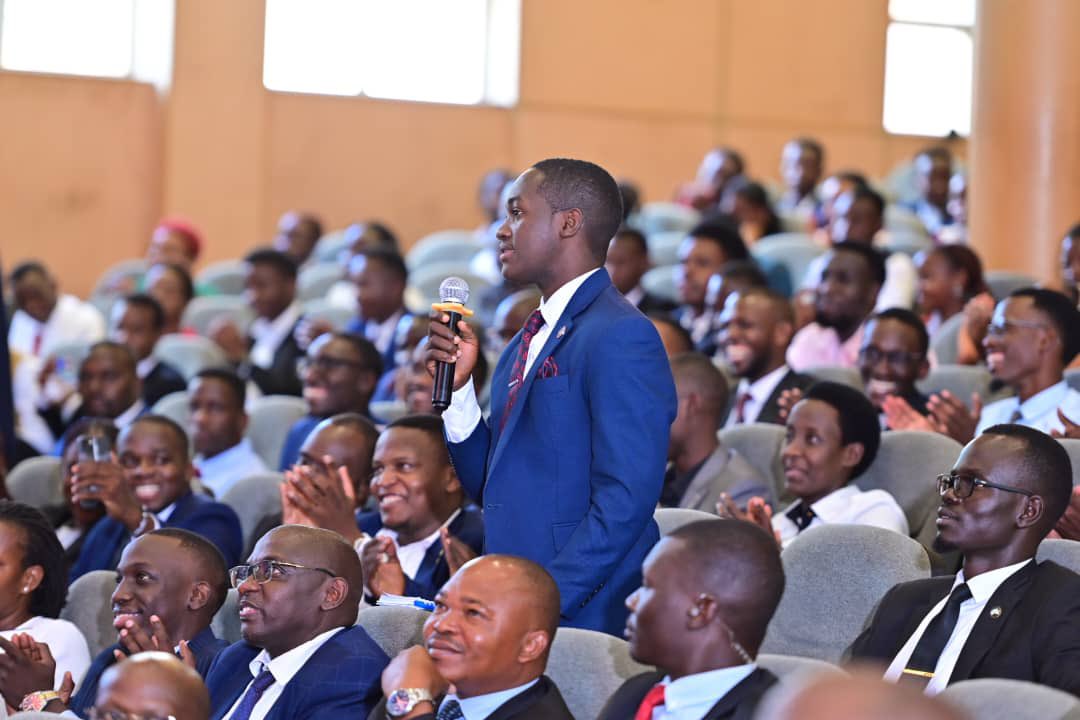 #HappeningNow Guilld Leaders Summit 2024 at the Yusuf Lule CTF2 Auditorium @makerere #Theme LEGACY AND LEADERSHIP: THE POWER OF KNOWLEDGE AND CROSS-GENERATIONAL LEARNING #ChiefGuest H.E Jakaya Kikwete Former President of the United Republic of Tanzania #GuilldLeadersSummit2024