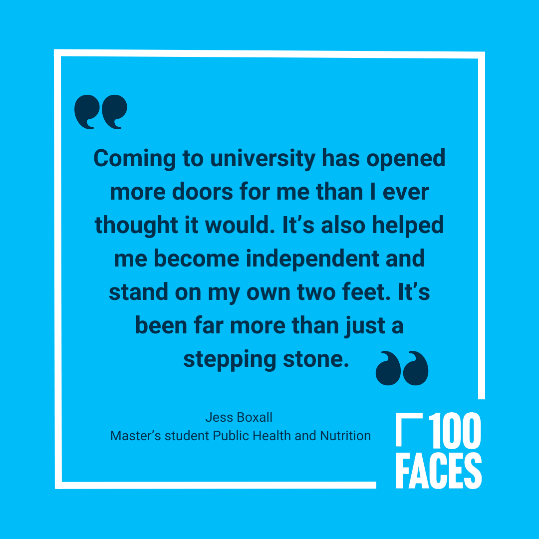 We're joining @UniversitiesUK in celebrating students who were the first in their families to go to university. Meet Jess Boxall, a Biomed grad & Master's student who overcame many obstacles to pursue higher education. Read her inspiring story here 👉 brnw.ch/21wIOYL