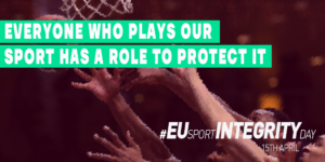 Today is #EUSportIntegrityDay Join us in safeguarding our sports! ⚽️🏀🏈🏓🏐🏑🏌️🏊‍♀️ More 👉: protect-integrity.com/?s=03 @EUAthletes