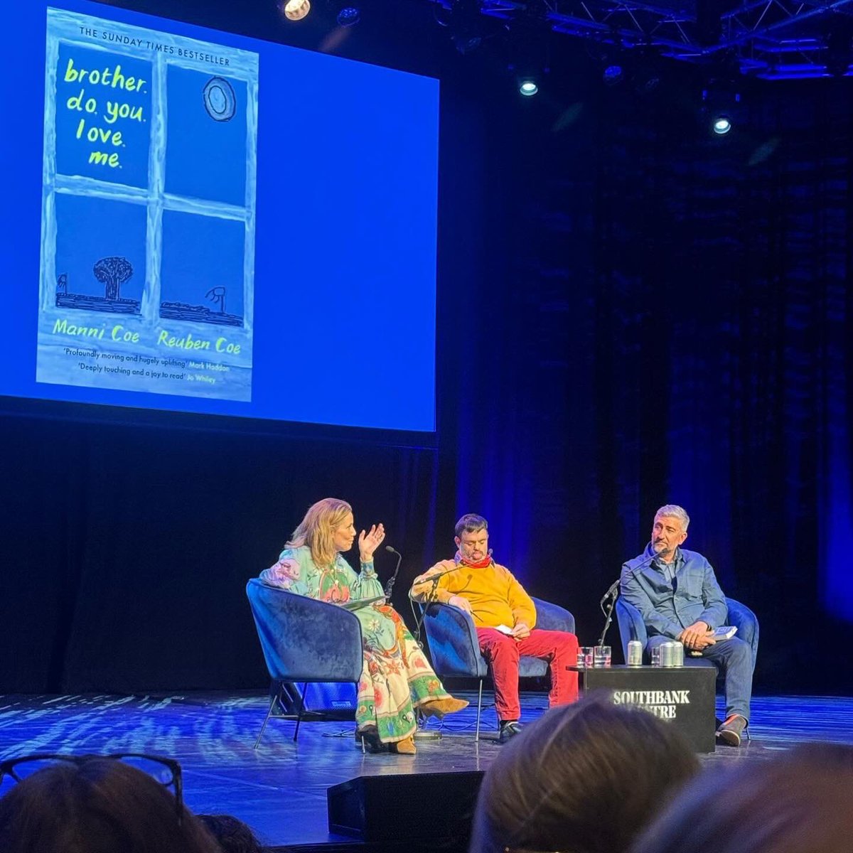 What a privilege to be in conversation with @sallyephillips at @southbankcentre last night. It was a fitting finale to the @canongatebooks paperback. None of us will ever forget the love ❤️ in that room. Thank you! 😊 🙏🏼