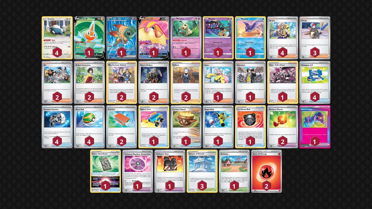 supporthimbo's tweet photo. Actual Orlando Recap! This deck ran insane all day and while proud of this performance, I’m not content with just getting points. This is my best performance yet but far from a best ever. Shoutout to my teammates who put up with giving me good testing and support #BIGDOGSWIN https://t.co/ArA2qqV1Of