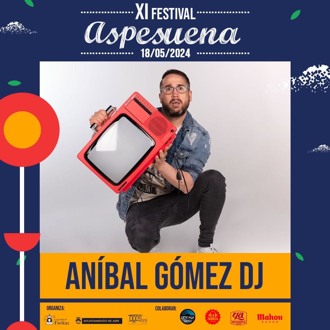 Alacant Indie (@alacantindie) on Twitter photo La otra noticia festivalera, es la confirmación de <a href="/AnibalRuido/">Aníbal Gómez</a> para el <a href="/aspesuena/">Festival Aspesuena</a> del próximo 18 de mayo en Aspe <a href="/aytoaspe/">Ayuntamiento de Aspe</a>
alacant-indie.blogspot.com/2024/04/festiv… La otra noticia festivalera, es la confirmación de <a href="/AnibalRuido/">Aníbal Gómez</a> para el <a href="/aspesuena/">Festival Aspesuena</a> del próximo 18 de mayo en Aspe <a href="/aytoaspe/">Ayuntamiento de Aspe</a>
alacant-indie.blogspot.com/2024/04/festiv…