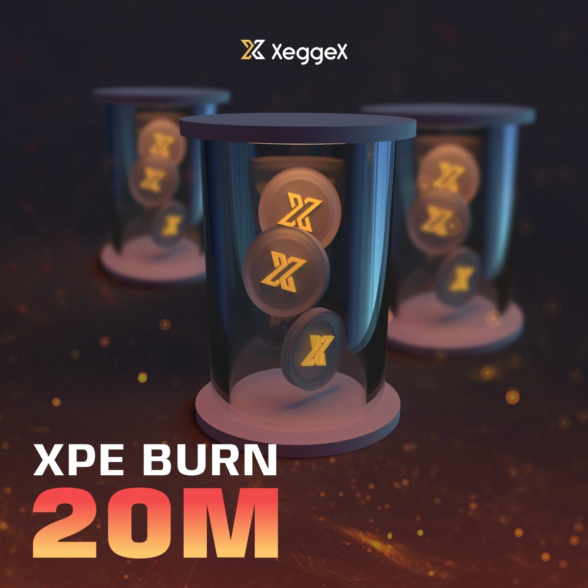 Second to last XPE Burn is finished! 🔥 We burned 20M XPE (100%) from Bug Bounties Fund. Bug bounties will be paid in another currency. bscscan.com/tx/0xe8fb9ebfd…