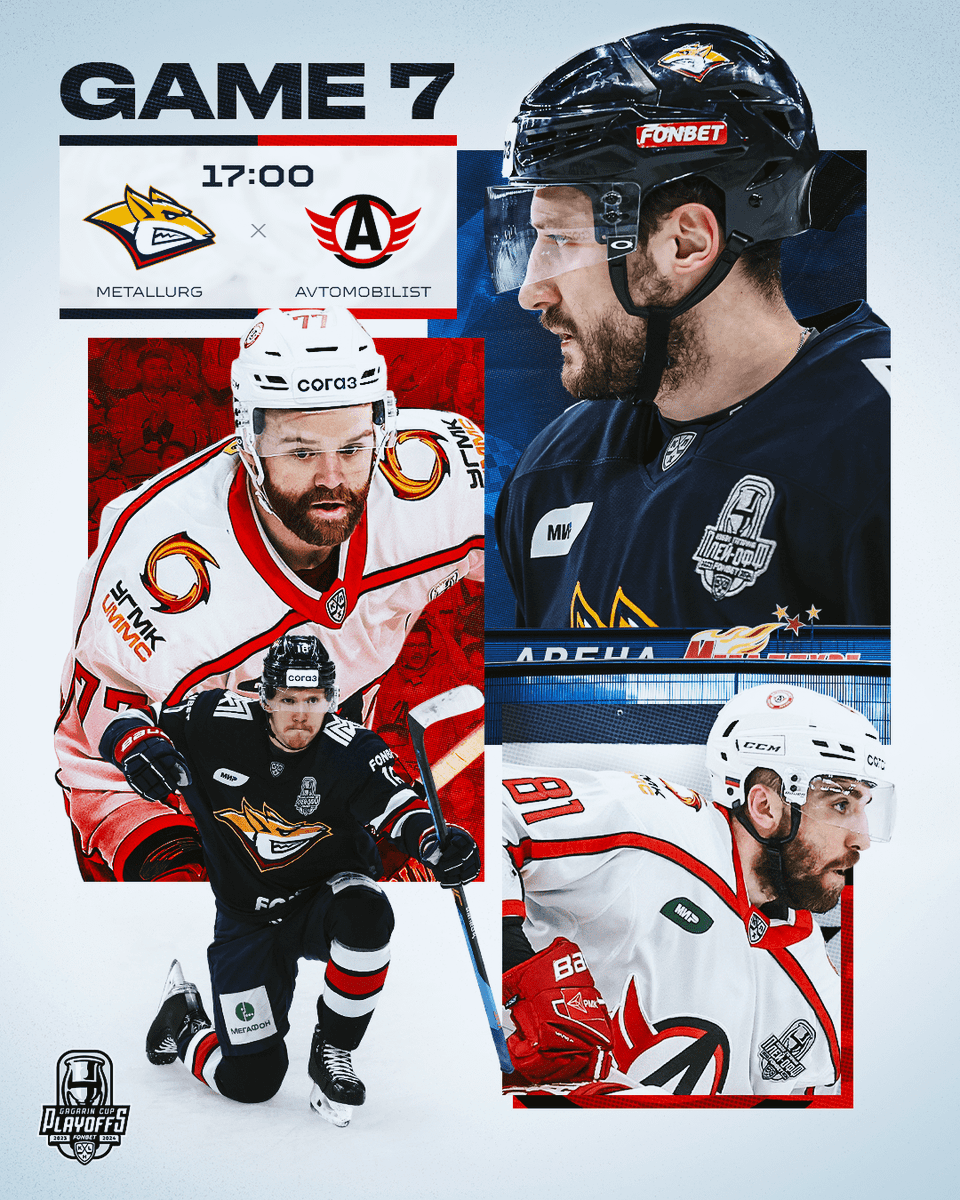 One shot to get to the Finals. It's Game 7 night: en.khl.ru/news/2024/04/1… #GagarinCup