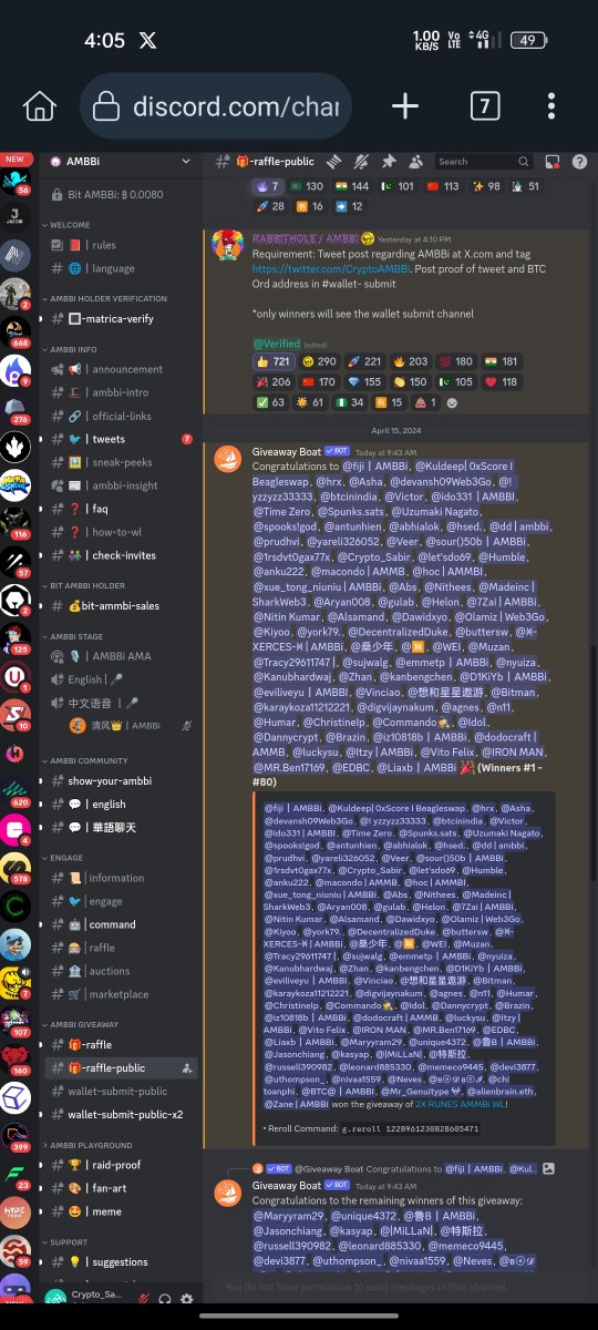 Crypto_Sabir's tweet photo. @CryptoAMBBi successfully won the giveaway thank You ❤️ https://t.co/CQ64v8QnOW