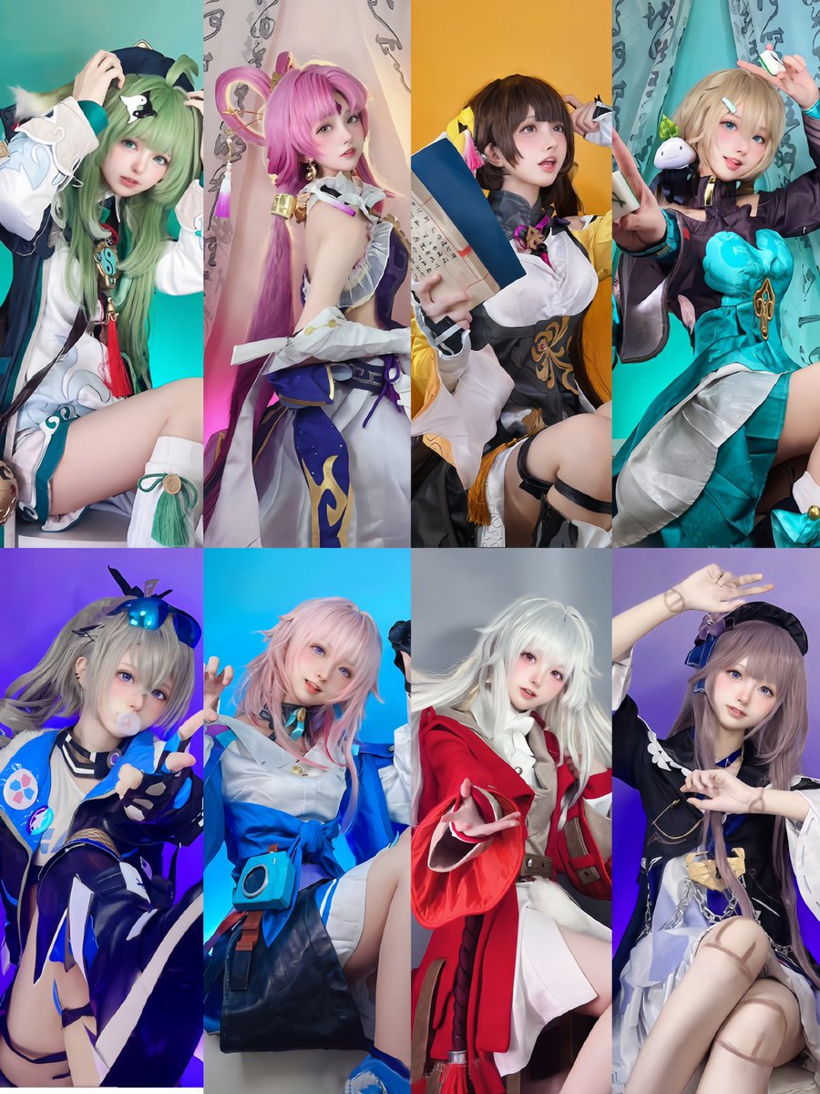 tiebanonini's tweet photo. どれがいいかな？(๑╹◡╹)ﾉ"
#崩壊スターレイルコスプレ 
#honkaistarailcosplay https://t.co/l8xPkFgYPB