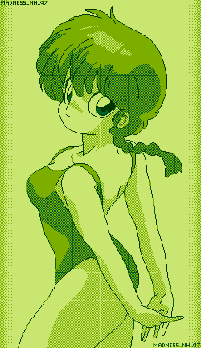 PIXELART_NH_97's tweet photo. Happy 35th Anniversary to the Ranma ½!

#PixelArt #Traced #Ranma #ドット絵 #らんま2分の1  #らんま https://t.co/NJcXGY8BFC