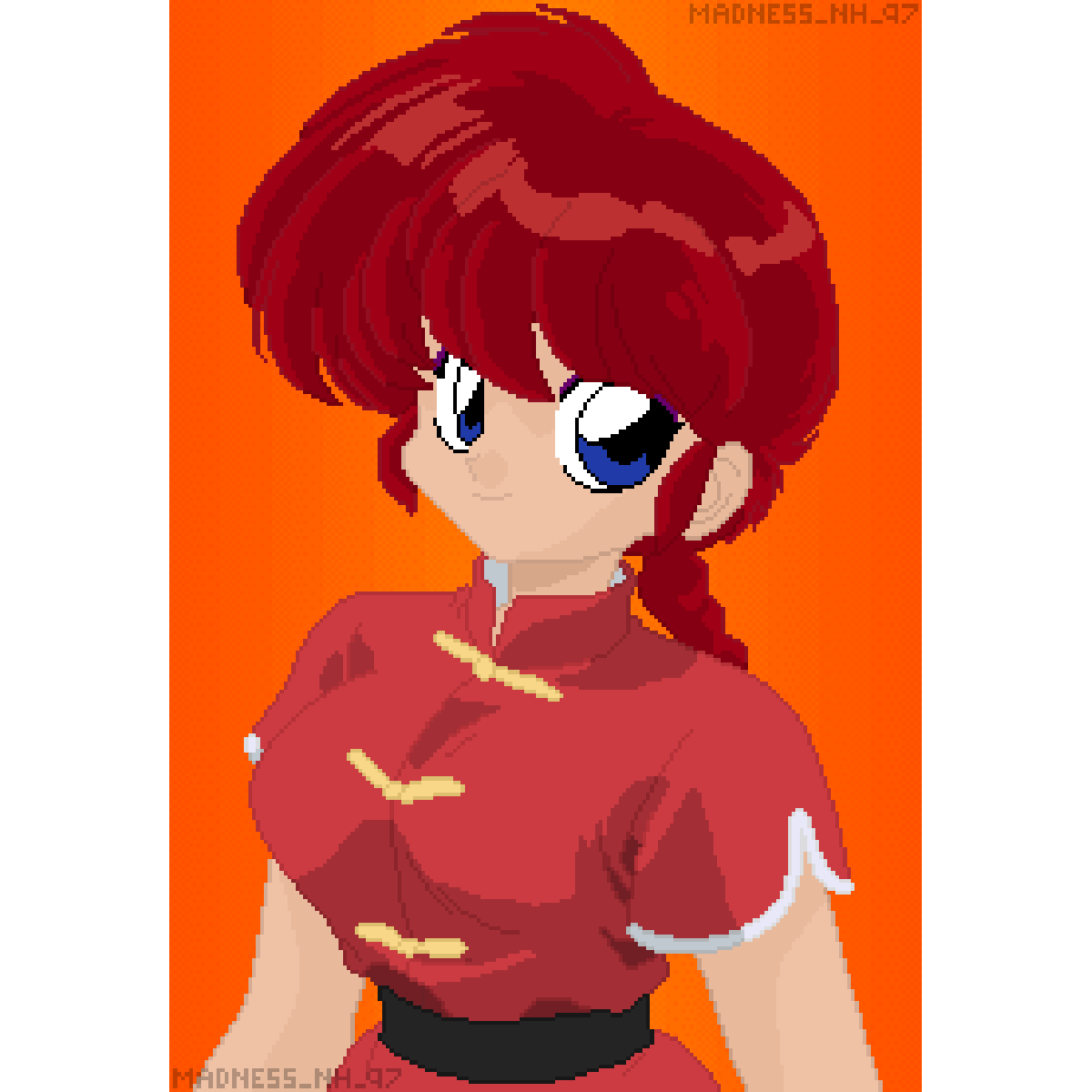 PIXELART_NH_97's tweet photo. Happy 35th Anniversary to the Ranma ½!

#PixelArt #Traced #Ranma #ドット絵 #らんま2分の1  #らんま https://t.co/NJcXGY8BFC