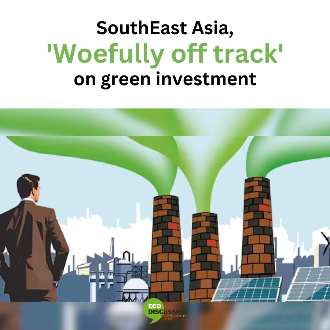#SouthEastAsia is significantly behind in #green investments to reduce #emissions and requires new policies and financial mechanisms to bridge the gap.

The good news is that Southeast Asia is very early on its #decarbonisation journey so benefits to reduce emissions today.