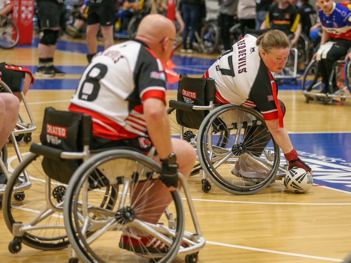 📸 Our Wheelchair side in some Challenge Trophy action yesterday. A fantastic effort from all involved! 👏
