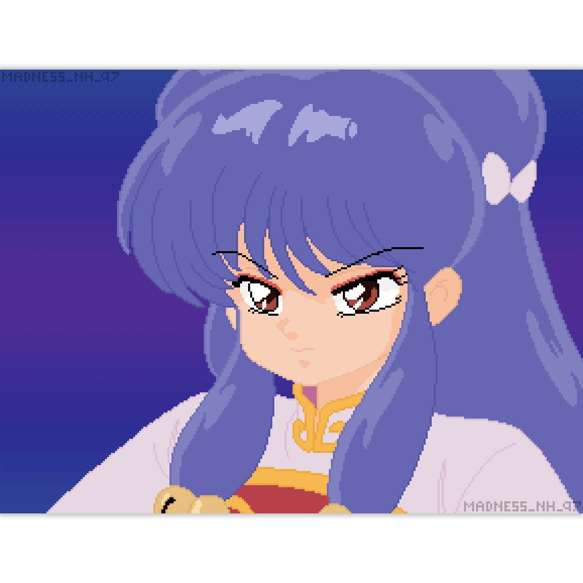PIXELART_NH_97's tweet photo. Happy 35th Anniversary to the Ranma ½!

#PixelArt #Traced #Ranma #ドット絵 #らんま2分の1  #らんま https://t.co/NJcXGY8BFC