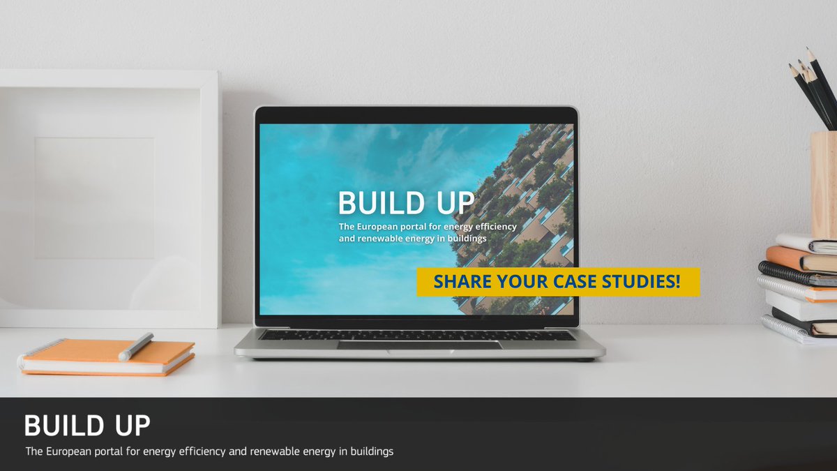 EU_BUILDUP's tweet photo. Share your success stories with #EU_BUILDUP! We're eager to amplify your best #casestudies in #EnergyEfficiency and #RenewableEnergy in #Buildingsπ
Check out some examples here π https://t.co/48xD9YLFa1
Showcase your best cases now!π‘
#BUILDUPCommunity #CaseStudies #EPBD https://t.co/WLIRkg7Gya